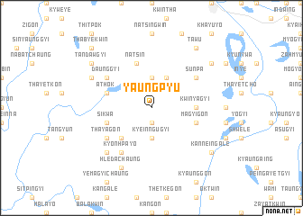 map of Yaungpyu