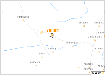 map of Yauno