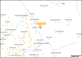 map of Yaurin