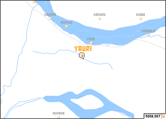 map of Yauri