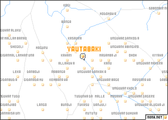 map of Yautabaki