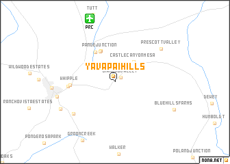 map of Yavapai Hills