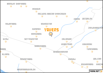 map of Yāvers