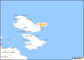 map of Yavik