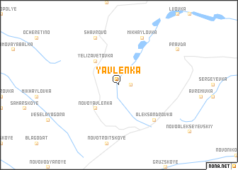 map of Yavlenka