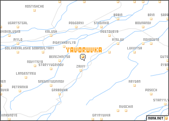 map of Yavoruvka