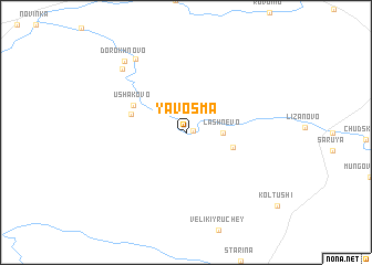 map of Yavos\