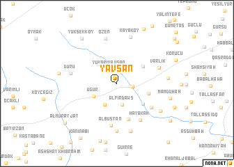 map of Yavşan