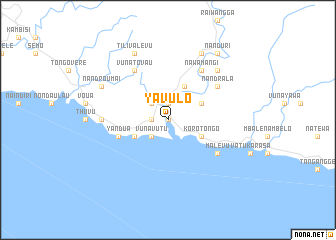 map of Yavulo