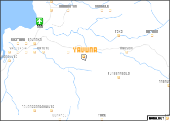 map of Yavuna