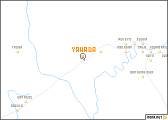 map of Yawada