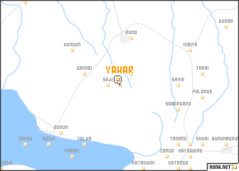 map of Yawar