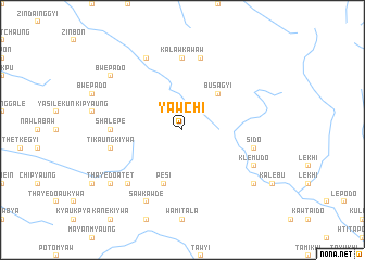 map of Yawchi