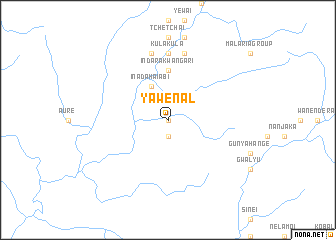 map of Yawenal