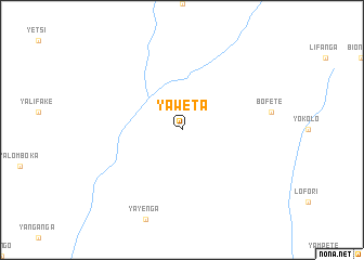 map of Yaweta