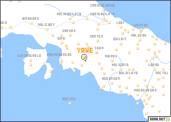 map of Yawe