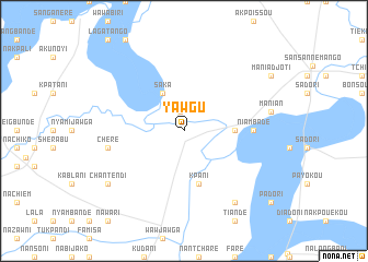 map of Yawgu