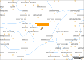 map of Yawng Aw