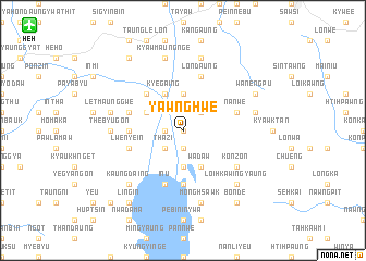 map of Yawnghwe