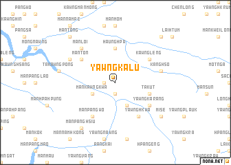 map of Yawngkalu