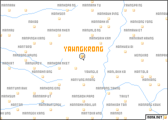 map of Yawng Krōng