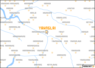 map of Yawng Lai