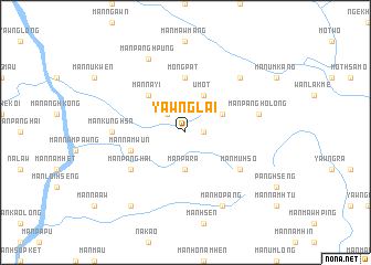 map of Yawng Lai