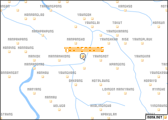 map of Yawng Nawng