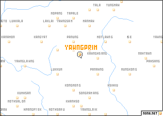 map of Yawngprim