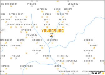 map of Yawngsung