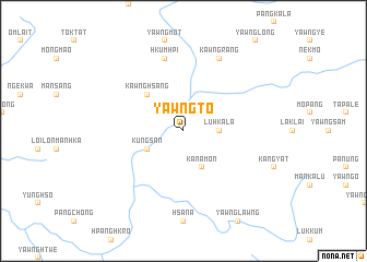 map of Yawngto