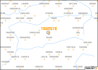 map of Yawngye