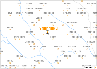 map of Yawpa-hku