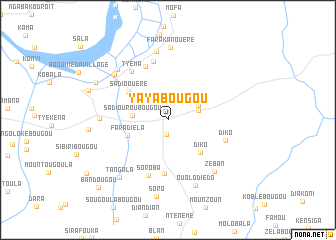 map of Yayabougou