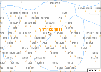 map of Yaya Kʼoratī