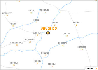 map of Yayalar