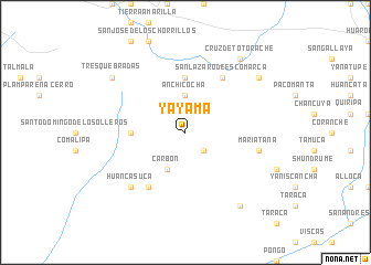 map of Yayama