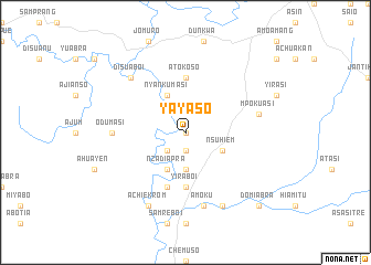 map of Yayaso