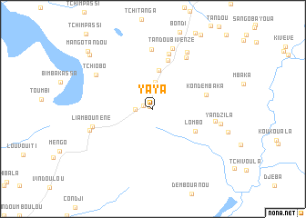 map of Yaya