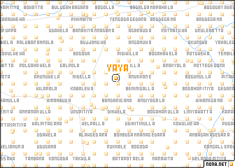 map of Yaya