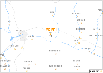 map of Yaycı