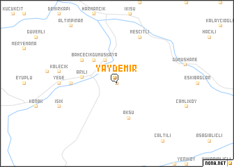 map of Yaydemir