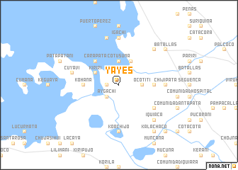 map of Yayes