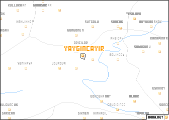 map of Yaygınçayır