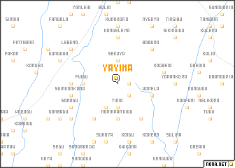 map of Yayima