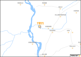 map of Yayi