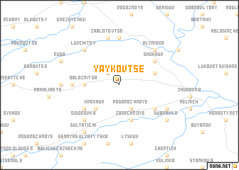 map of Yaykovtse