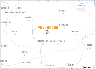 map of Yaylababa