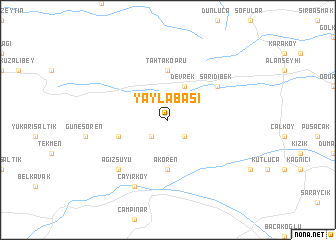 map of Yaylabaşı