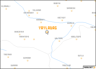 map of Yayladağ